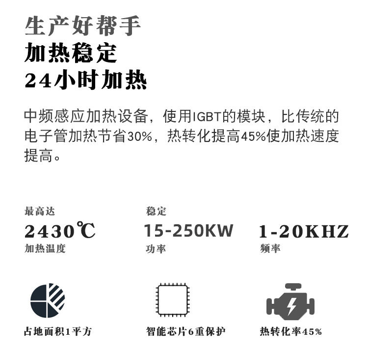 中频污污污草莓视频成人加热设备HTM-25AB 25KW中频加热机(图5) 中频污污污草莓视频成人加热设备HTM-25AB 25KW中频加热机(图5)